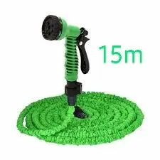 mangueira de jardim magica pode chegar ate 15 metros flexível antitorção e retrátil com esguicho
