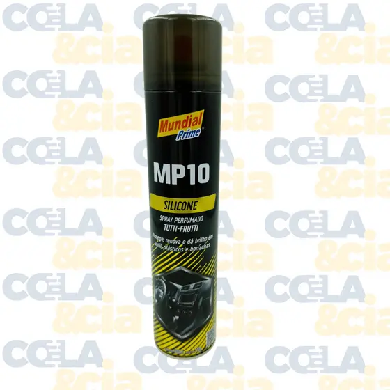 Silicone Spray Para Acabamentos Gerais, Da Brilho, 300ml, Mundial Prime.