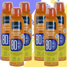 Kits Protetor Solar Spray Above Sport Fator 80 150ml