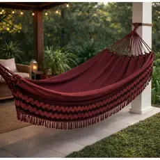 Rede De Dormir Descanso Casal Jeans Life Varias Cores Promoção