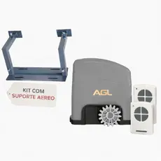 Kit Motor Wi-fi p/ Portão Deslizante Izzy 300kg  com base aerea - 127V ou 220V com ou sem cremalheiras