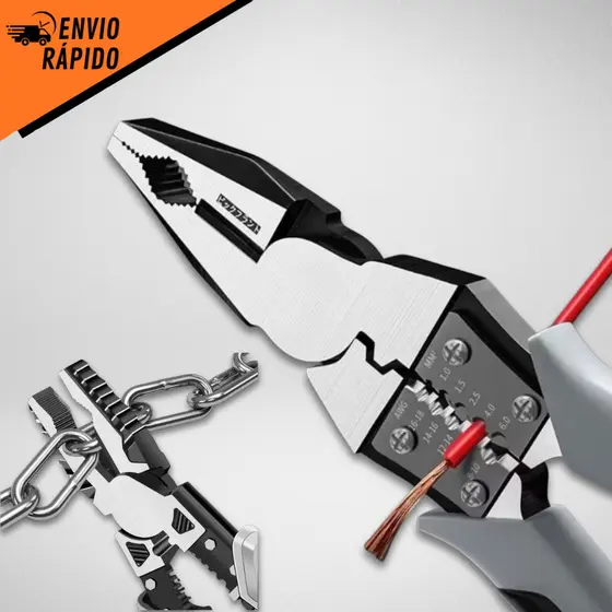 Multifuncional Universal Alicate Diagonal Heavy Agulha Nose Alicates Ferramentas De Hardware