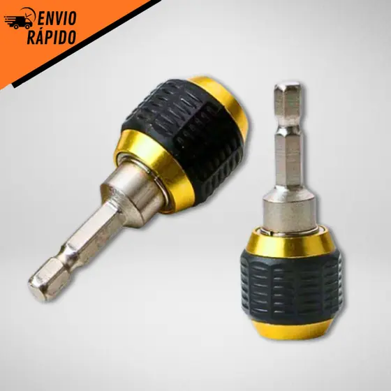 1 Pçs 1/4 Alça Hexagonal 60mm Haste Acoplamento Rápido 6.35mm Mandril de Aperto Rápido