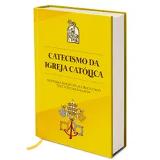 Livro Catecismo Da Igreja Católica - Escolha a Versão - Pequena - Grande - Luxo Grande Capa Dura
