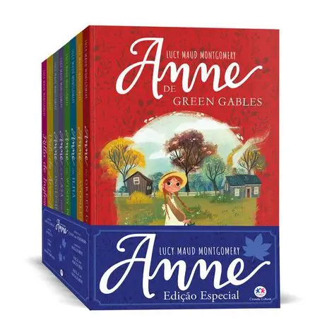 Coleção Anne de Green Gables com 8 livros mais Diário