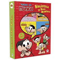 Box Turma da Mônica- COM 6 MINILIVROS CARTONADOS