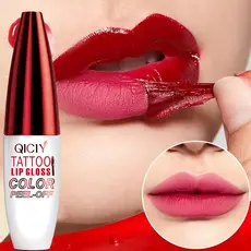 Descasque O Brilho Labial Fosco Contorno Tatuagem Mancha À Prova Dwaterproof Água Transferência Resistente Rasgar Natura
