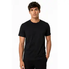 Blusa Camisa 100% Algodão Preto PP ao GG 30.1 Premium