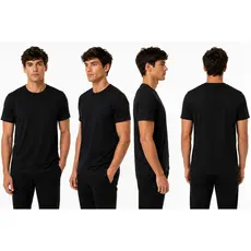 2 Blusa Camisa 100% Algodão Preto PP ao GG 30.1 Malha Premium