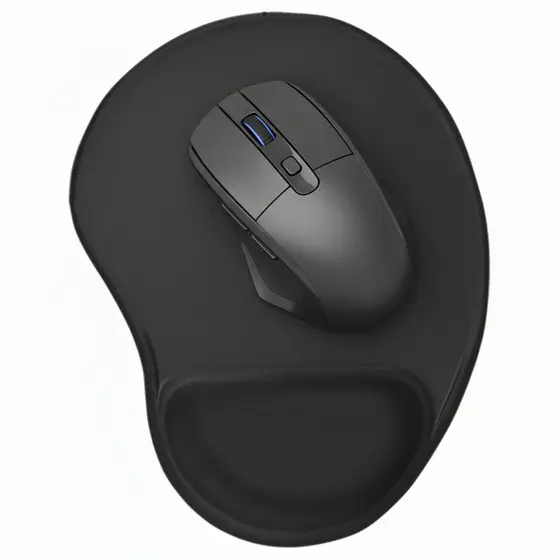 Suporte Mouse Pad Ergonômico Com Apoio De Punho Super Macio
