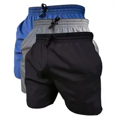Kit 2 Shorts Tactel Bermuda Masculina Mauricinho Kit Short Tectel Praia Short Masculino Liso