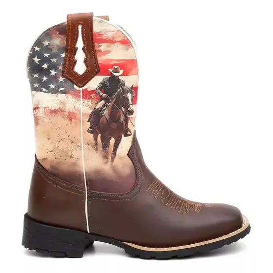 Bota Texana Masculina American Cowboy - 7mboots
