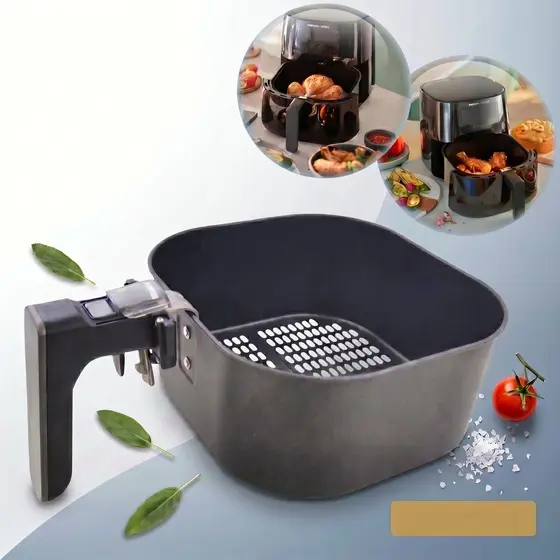 Cesta Com Puxador Da Airfryer Philips Walita Ri9280 HD9206 E Ri9270 Casa Air Feyer Cozinha Alimento