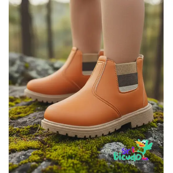 Botinha masculina jequinha para criança estilo country menino infantil