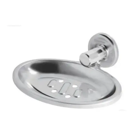 Saboneteira Parede Aço Inox Stander Fixação Dupla