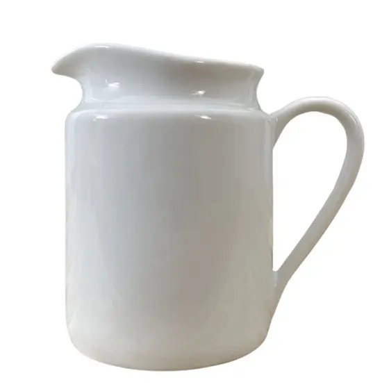 Jarra Leiteira 700ml, Sucos e Bebidas - Porcelana Branca