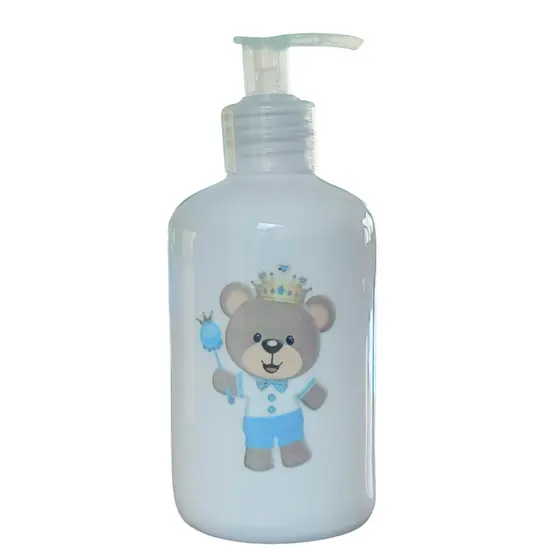 Porta Álcool Gel / Sabonete Líquido 300ml Ursinho Realeza - Saboneteira - Porcelana
