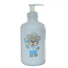 Porta Álcool Gel / Sabonete Líquido 300ml Ursinho Realeza - Saboneteira - Porcelana