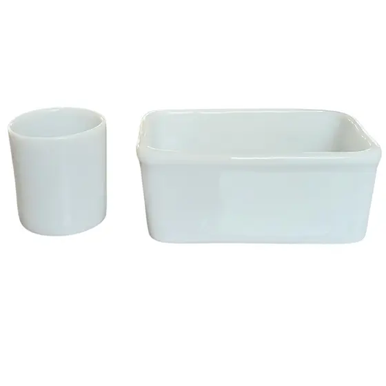 Kit Porta sachê e misturador café
