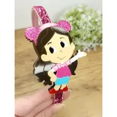 Tiara Maria Clara Acrílico de ALTA QUALIDADE Arco Infantil