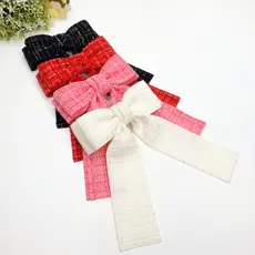 Laço Tweed INFANTIL e ADULTO Alta Qualidade / Acessório de Cabelo Infantil Adulto Laço de Luxo