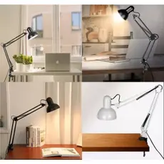 Luminária de Mesa Pixar GRANDE 90cm Articulada Regulável Abajur de Mesa Garra com ou sem lampada  3 Petalas