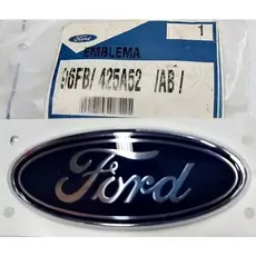 Emblema Ford Tampa Traseira Fiesta 1996/2006