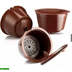 3 Cápsulas Reutilizável Com Filtro Dolce Gusto Recarregável Até 150x Pronta Entrega