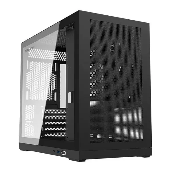 Gabinete Gamer Aigo Darkflash DS210, Mid-Tower, Lateral de Vidro, Preto, DS210-BLACK