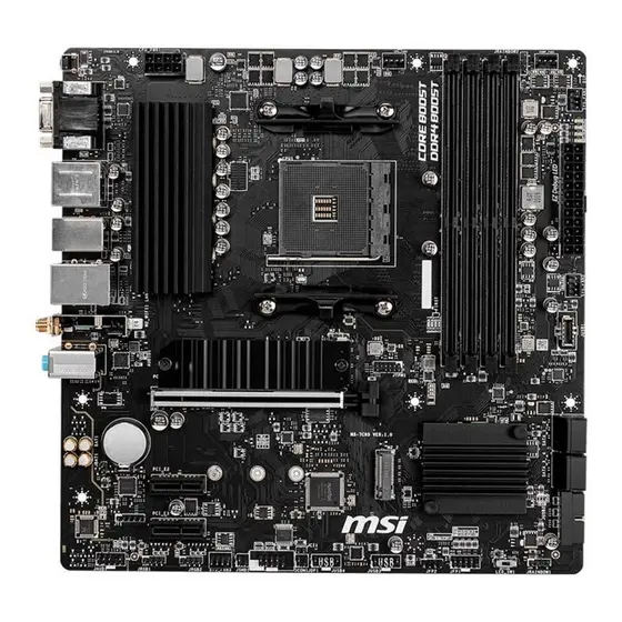 Placa Mae MSI B550M PRO-VDH WIFI DDR4 Socket AM4 Chipset AMD B550, B550M-PRO-VDH-WIFi