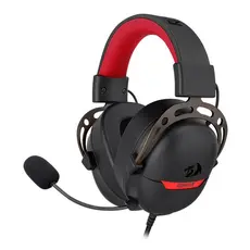 Headset Gamer Redragon Aurora, Drivers 40mm, USB, Preto, H376BR