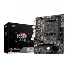 Placa Mae MSI B550M-A PRO, DDR4, Socket AM4, M-ATX, Chipset AMD B550, B550M-A PRO