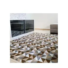 Tapete Antiderrapante Sala Quarto Copa Luxuoso Elegante Sofisticado Retangular 1,00x1,40
