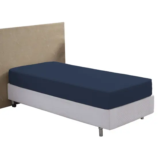 Lençol Solteiro avulso para Cama Box com elástico em toda volta 1,88x0,88x0,30 Micro Percal 400 fios
