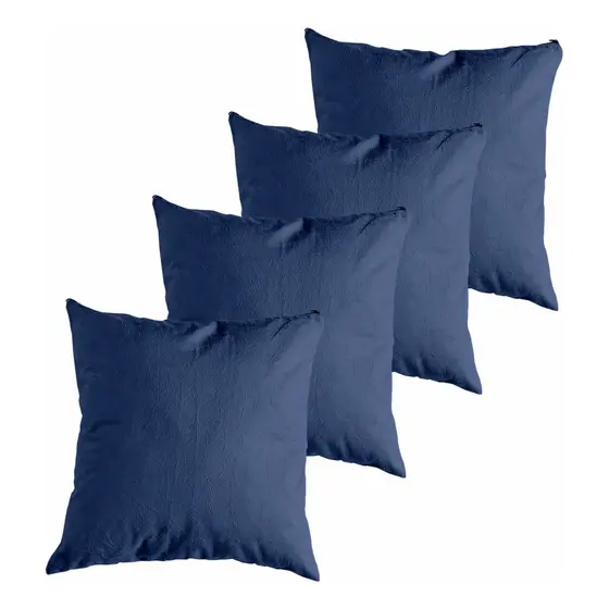 Kit 4 Capas De Almofadas Suede Decorativas 45x45cm Luxo
