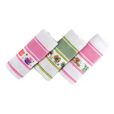 Kit 10 Panos De Prato Gourmet Estampados Econômico Algodão