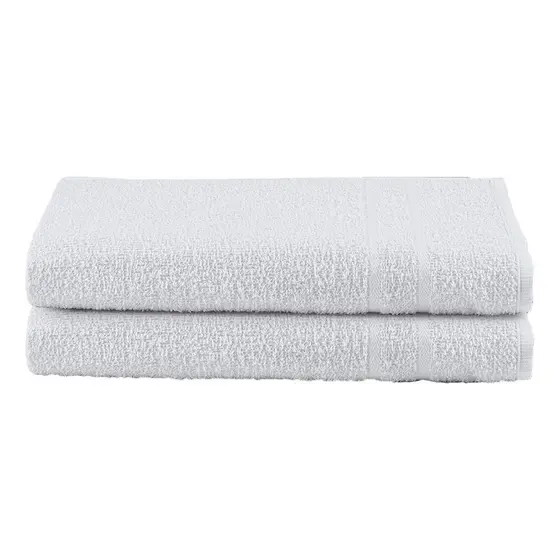 Kit 2 Toalhas De Rosto Tenille Algodão Conforto Toque Macio