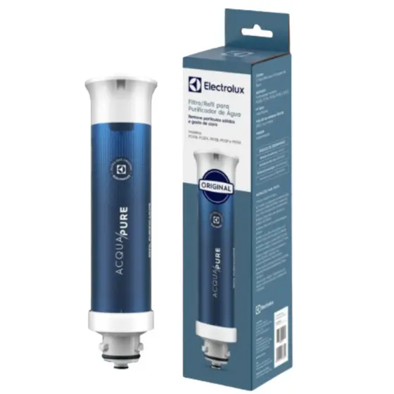 Filtro refil Original De Água Acqua Pure Purificador Electrolux Pc01b  Pc01x  Pe15b Pe15x Pe15p