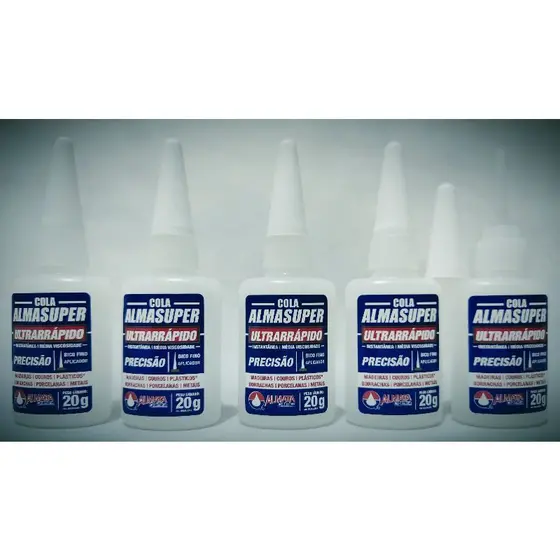 Cola Instantânea Almasuper Ultra Rapido 20g ( KIT COM 5 UNIDADES)*