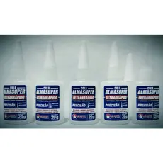 Cola Instantânea Almasuper Ultra Rapido 20g ( KIT COM 5 UNIDADES)*