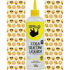 Cola Silicone Liquida Para Artesanato Rendicolla 250ml, UND.