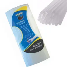 Bastão De Cola Quente Semitransparente 7,5 Mm Fina 1 Kg - Rendicolla
