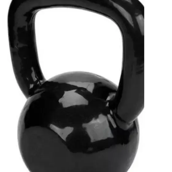Kettlebell Emborrachado 6kg Para Treino Fitness Funcional Crossfit