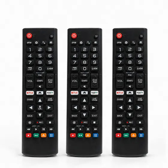 Kit Controles LG Universal Netflix, Amazon, 4K, led, antigas