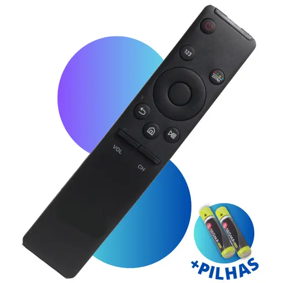 Controle Remoto Tv Samsung Smart 4K Curva