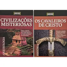 Kit 2 Livros: Coleção Verdades Ocultas: Civilizações Misteriosas e Os Cavaleiros de Cristo