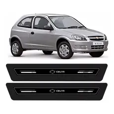 Soleira Porta Premium Celta 2 Portas 01 2002 Á 2015 - Preto