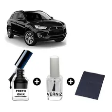 Tinta Tira Risco Automotivo Mitsubishi Asx Preto Onix