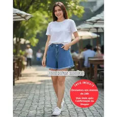 Doutoras Modas Shorts Jeans Godê 9224