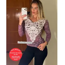Doutoras Modas Blusinha Bordada 8021